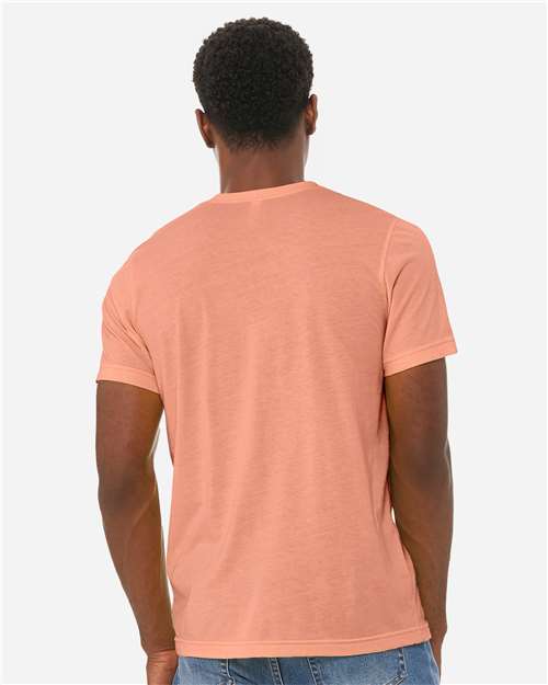 BELLA + CANVAS CVC Jersey Tee - 3001CVC Heather Sunset