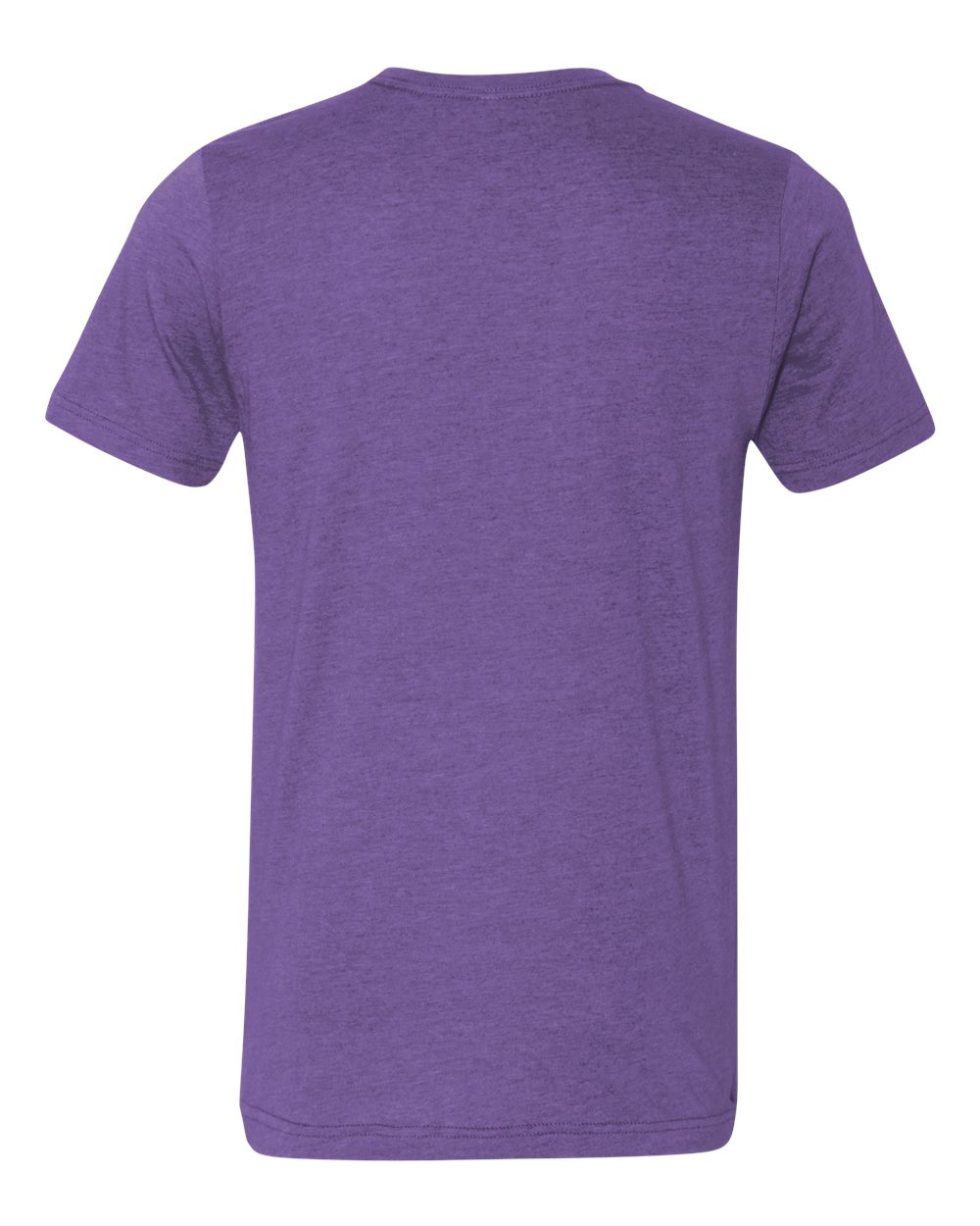 BELLA + CANVAS CVC Jersey Tee - 3001CVC Heather Team Purple