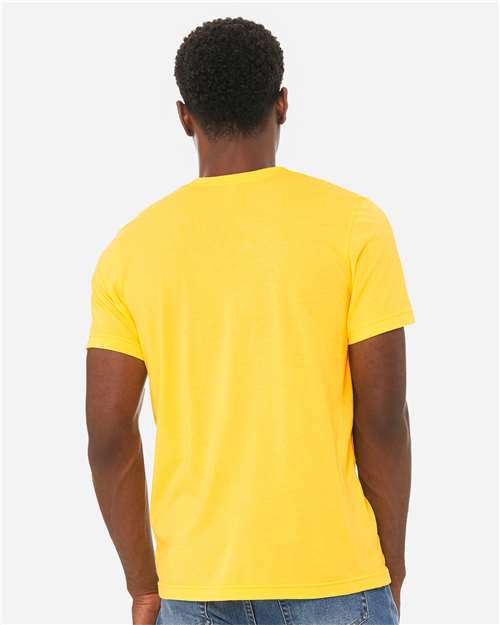 BELLA + CANVAS CVC Jersey Tee - 3001CVC Heather Yellow