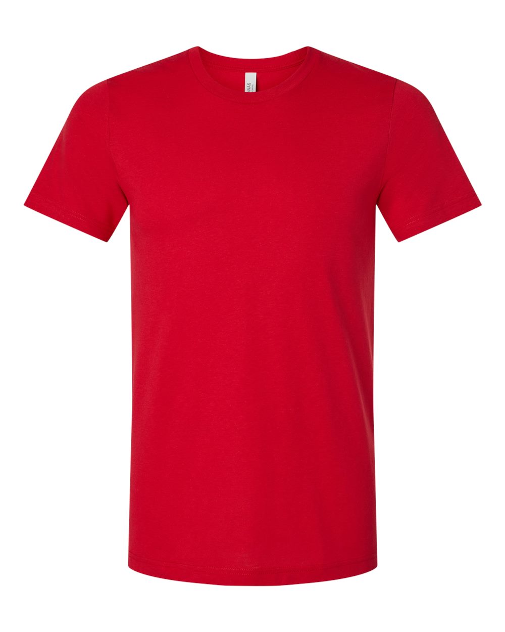 BELLA + CANVAS CVC Jersey Tee - 3001CVC Solid Red Blend