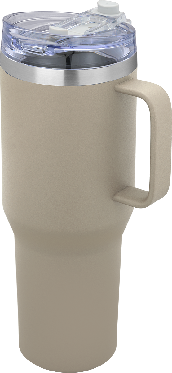 Urban Peak 40 oz Urban Peak® Apex Ridge Vacuum Travel Mug - SL174PR SAND