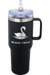 Urban Peak 40 oz Urban Peak® Apex Ridge Vacuum Travel Mug - SL174PR White