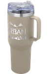 Urban Peak 40 oz Urban Peak® Apex Ridge Vacuum Travel Mug - SL174PR White