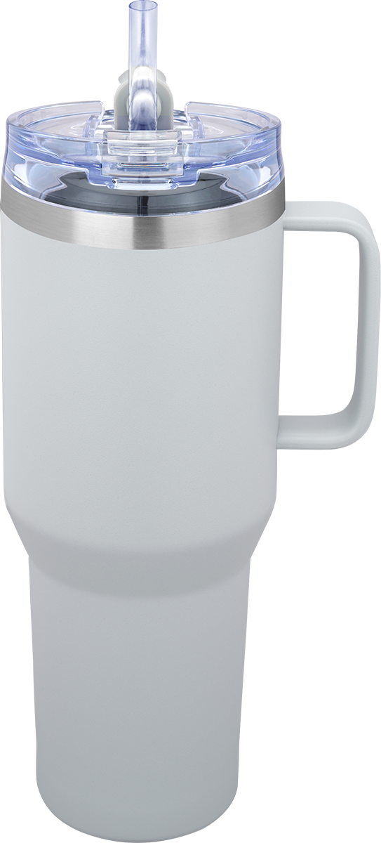 Urban Peak 40 oz Urban Peak® Apex Ridge Vacuum Travel Mug - SL174PR gray