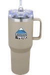 Urban Peak 40 oz Urban Peak® Apex Ridge Vacuum Travel Mug - SL174PR ocean blue sunray