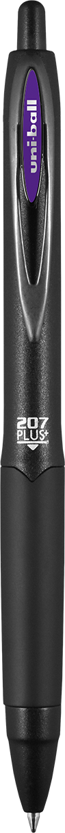 uni-ball Stylo gel uni-ball® 207 PLUS+ - UB27 Black