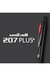 uni-ball Stylo gel uni-ball® 207 PLUS+ - UB27 Black