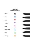 uni-ball Stylo gel uni-ball® 207 PLUS+ - UB27 Black