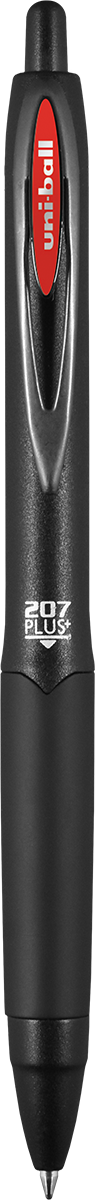 uni-ball Stylo gel uni-ball® 207 PLUS+ - UB27 red