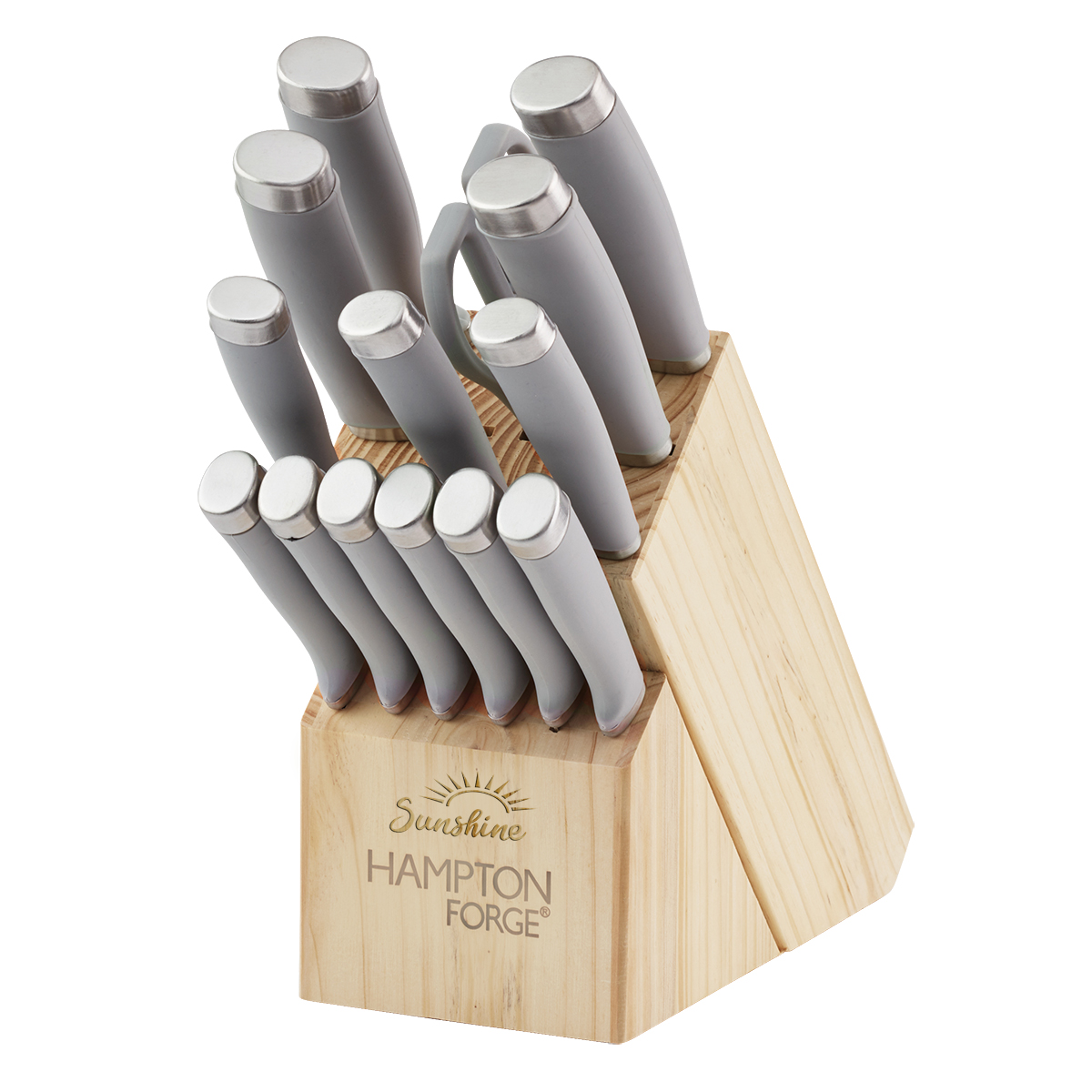 Hampton Forge Ensemble de couverts 15 mcx Hampton Forge® Epicure - LHF02 gray
