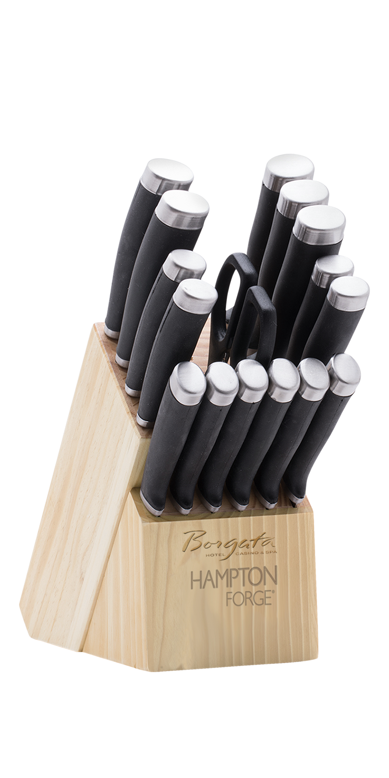 Hampton Forge Ensemble de couverts 17 mcx Hampton Forge® Epicure - LHF03 Wood