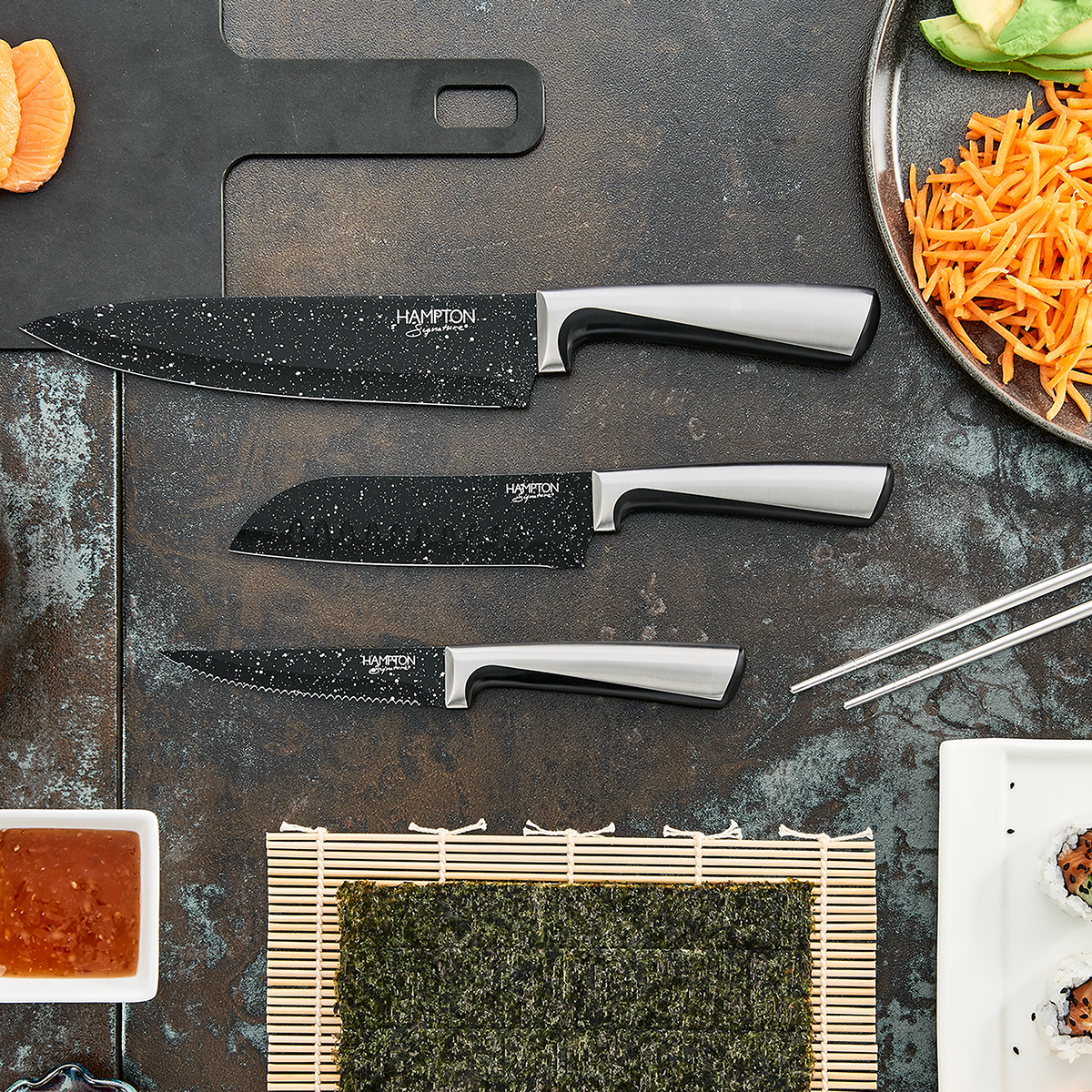 Hampton Forge Ensemble couverts 14 mcx Hampton Signature® Orion - LHF05 Wood