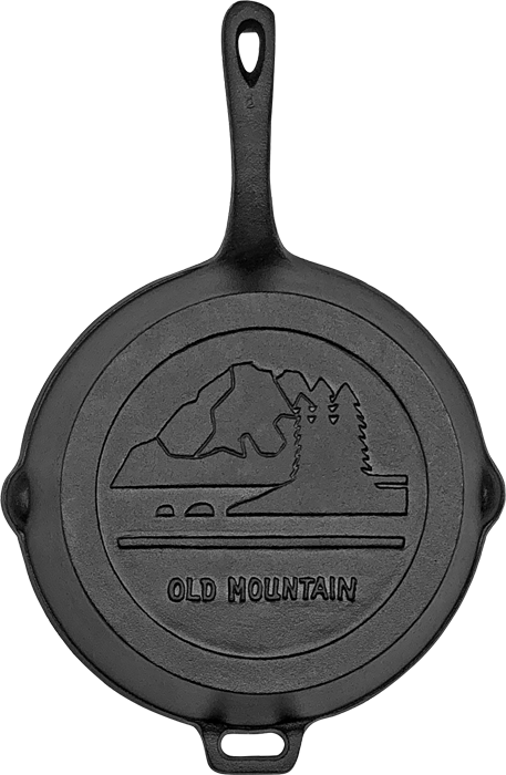 Old Mountain Poêle en Fonte 12" Old Mountain - OMC02 Black