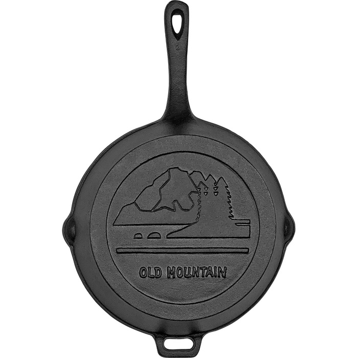 Old Mountain Poêle en Fonte 12" Old Mountain - OMC02 Black