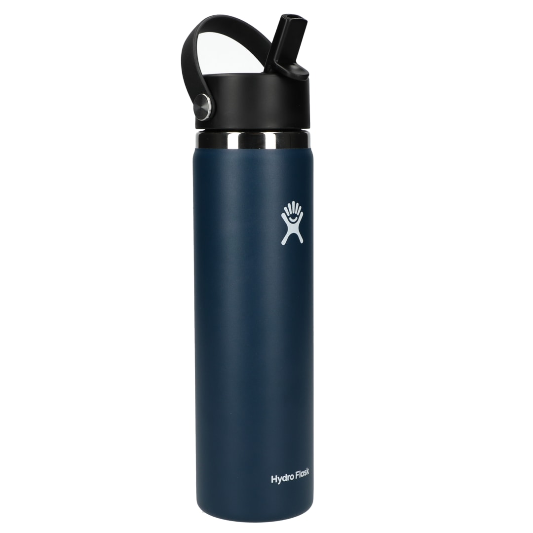 Hydro Flask Hydro Flask&#174; Wide Mouth w/ Flex Straw Cap 24oz - 1601-96 Blue