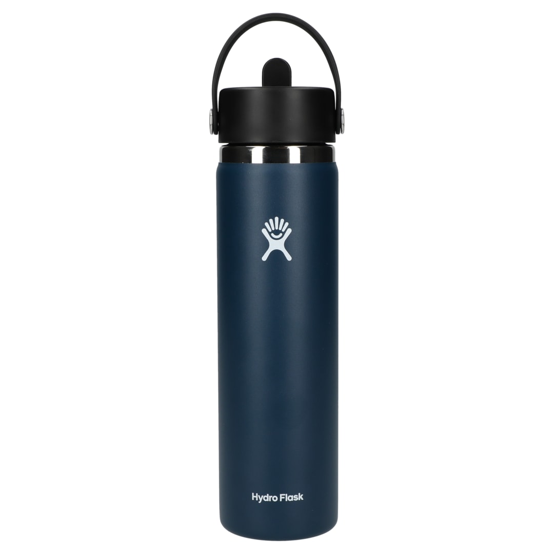 Hydro Flask Hydro Flask&#174; Wide Mouth w/ Flex Straw Cap 24oz - 1601-96 Blue