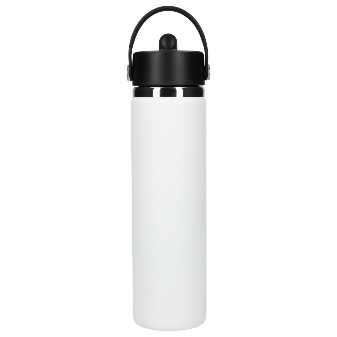 Hydro Flask Hydro Flask&#174; Wide Mouth w/ Flex Straw Cap 24oz - 1601-96 White