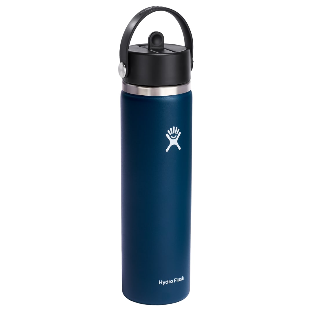 Hydro Flask Hydro Flask® Wide Mouth w/ Flex Straw Cap 24oz - 1601-96 Blue