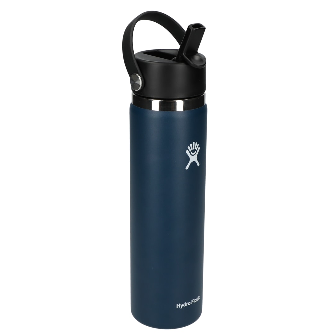 Hydro Flask Hydro Flask® Wide Mouth w/ Flex Straw Cap 24oz - 1601-96 Blue