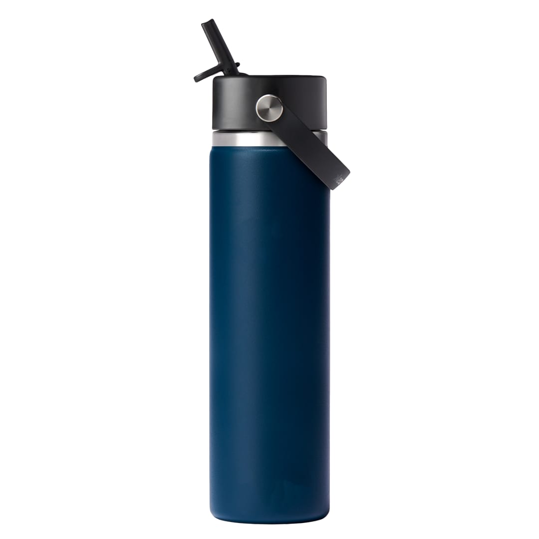 Hydro Flask Hydro Flask® Wide Mouth w/ Flex Straw Cap 24oz - 1601-96 Blue