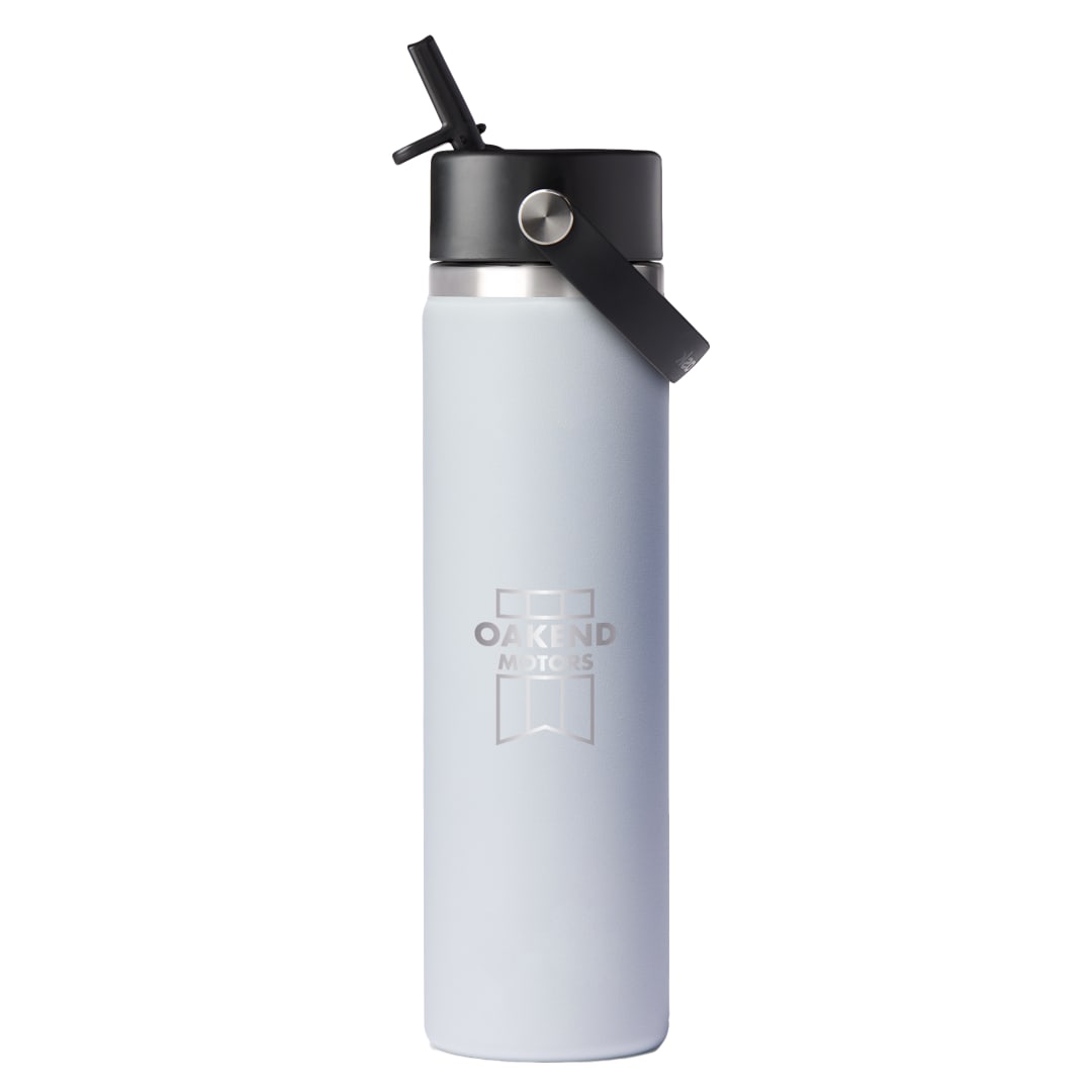 Hydro Flask Hydro Flask® Wide Mouth w/ Flex Straw Cap 24oz - 1601-96 White