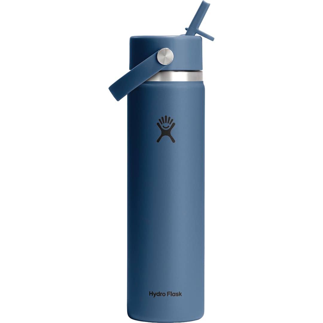 Hydro Flask Hydro Flask® Wide Mouth w/ Flex Straw Cap 24oz - 1601-96 Blue