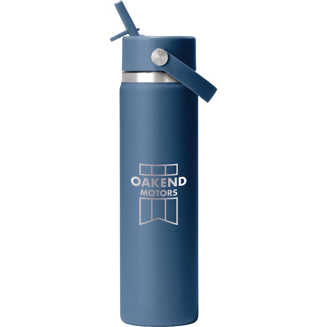Hydro Flask Hydro Flask® Wide Mouth w/ Flex Straw Cap 24oz - 1601-96 Blue