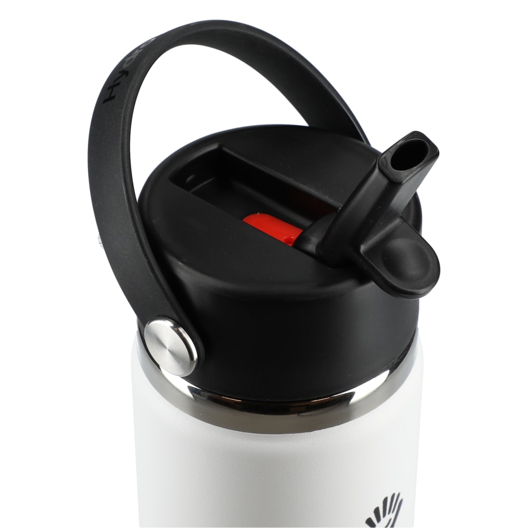Hydro Flask Hydro Flask® Wide Mouth w/ Flex Straw Cap 24oz - 1601-96 White