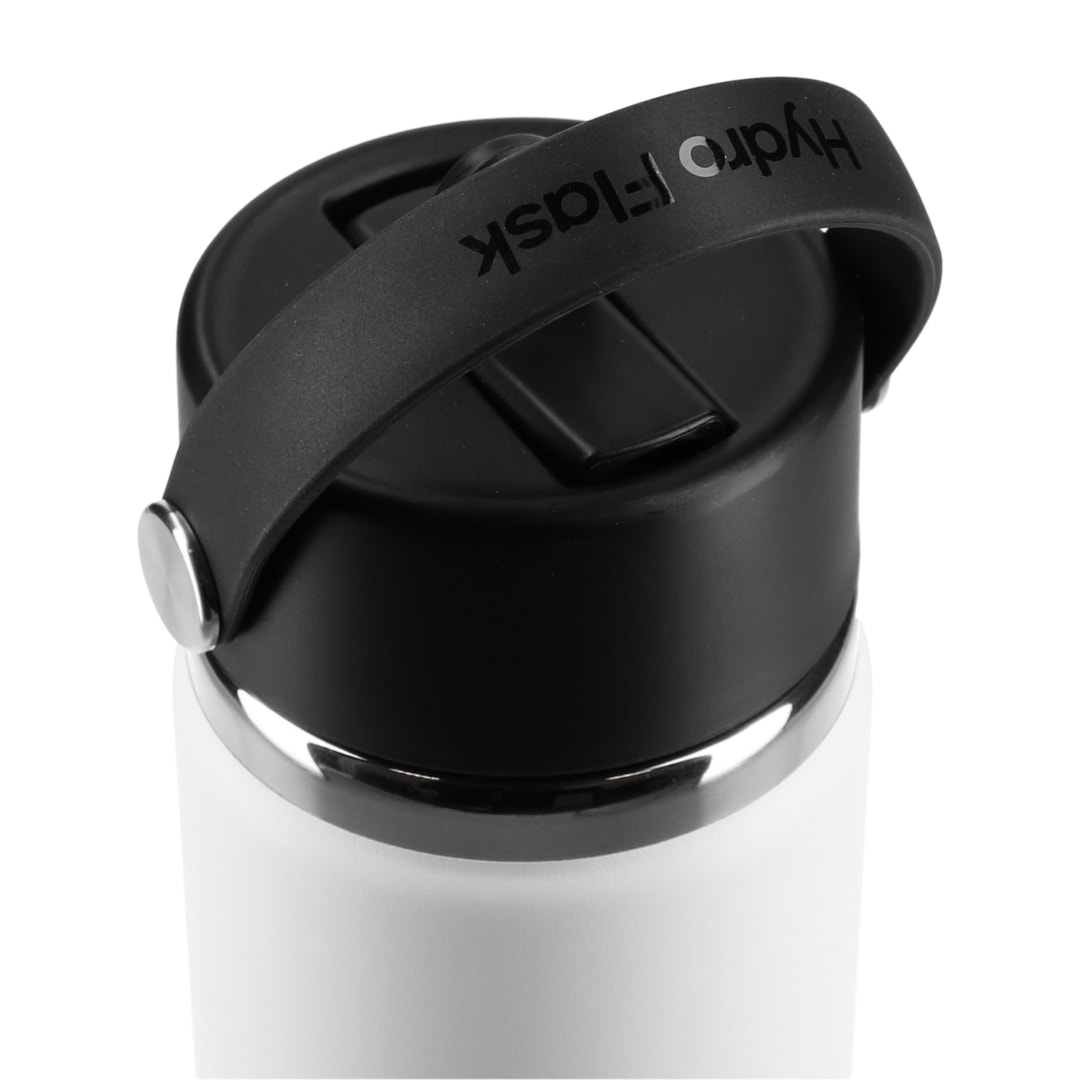 Hydro Flask Hydro Flask® Wide Mouth w/ Flex Straw Cap 24oz - 1601-96 White