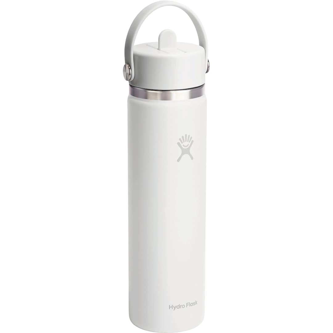 Hydro Flask Hydro Flask® Wide Mouth w/ Flex Straw Cap 24oz - 1601-96 White