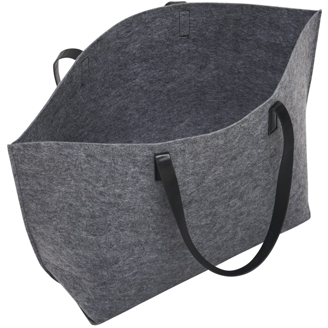 The Goods THE GOODS™ Recycled Felt Shoulder Tote - SM-5754 Gray