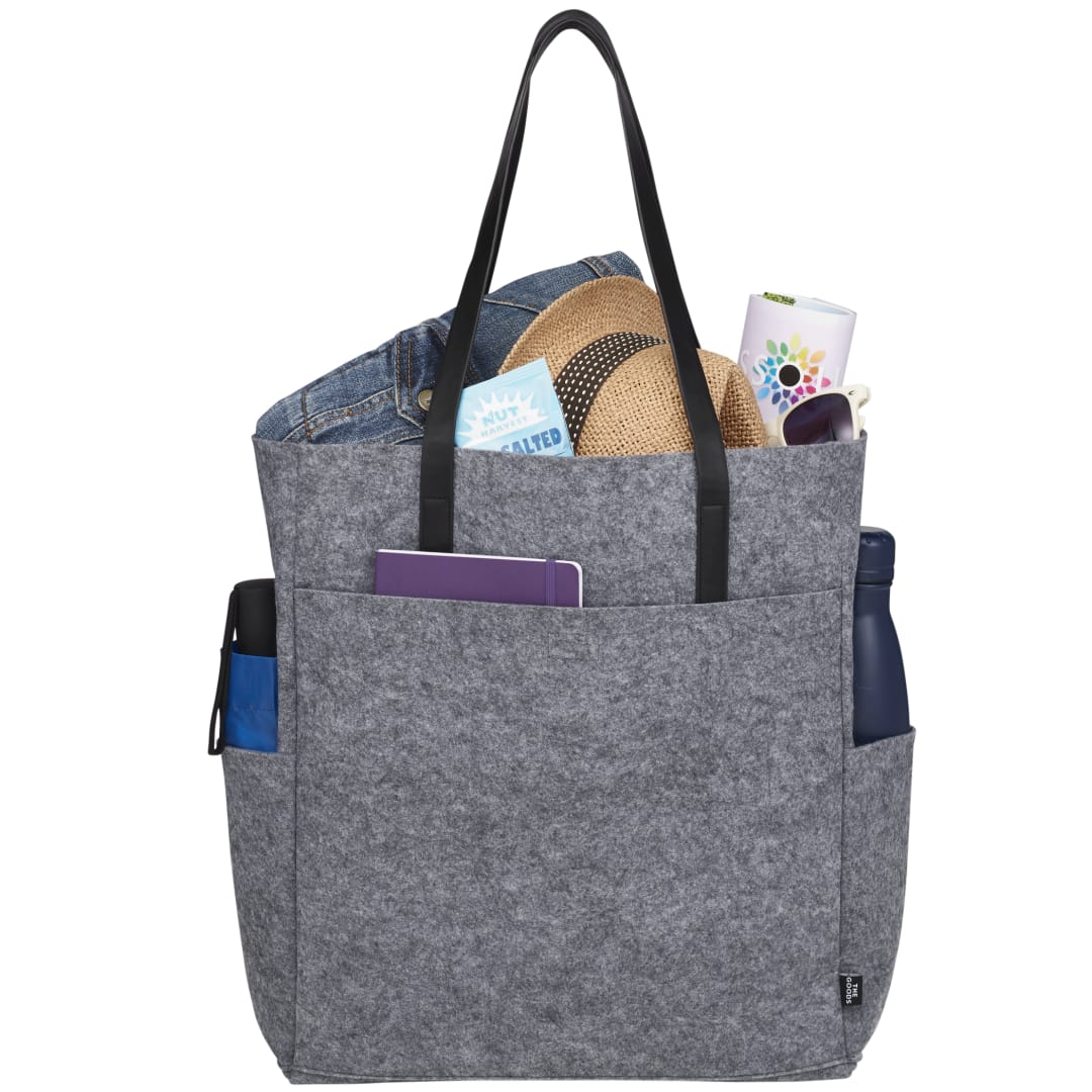 The Goods THE GOODS™ Recycled Felt Meeting Tote - SM-5755 Gray