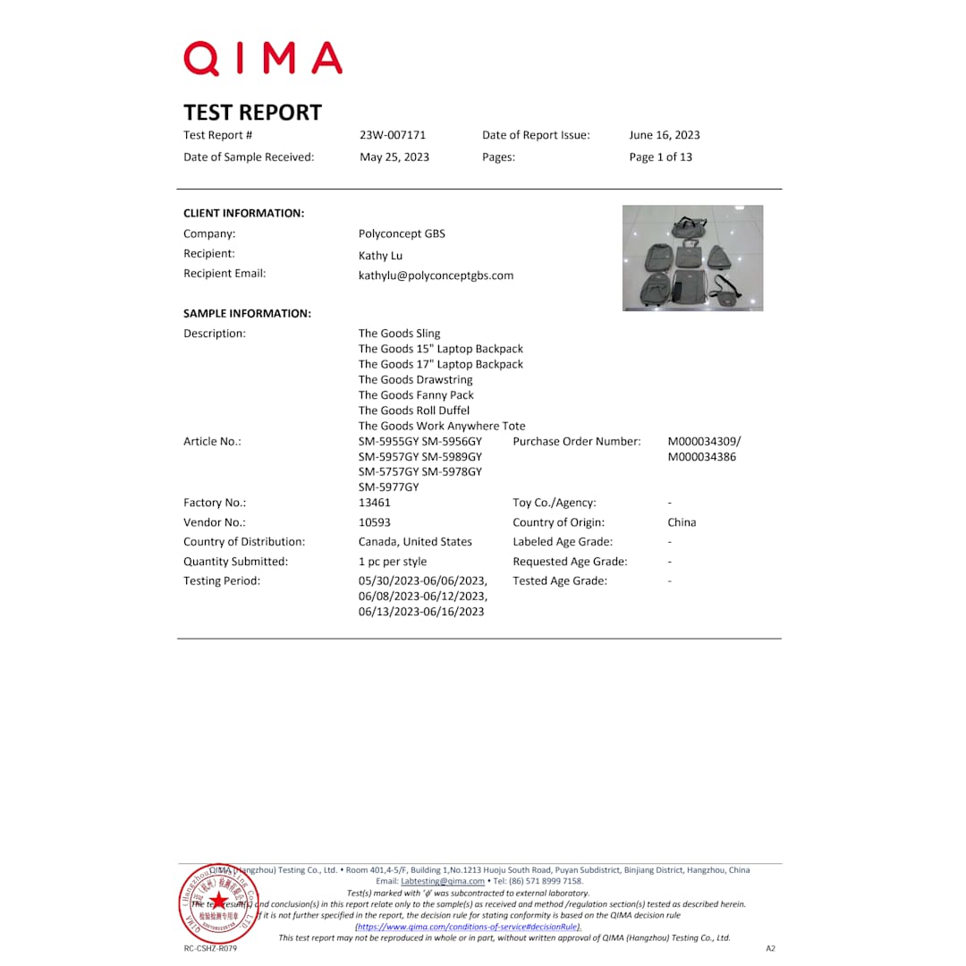 The Goods THE GOODS™ Recycled Fanny Pack - SM-5757 Gray