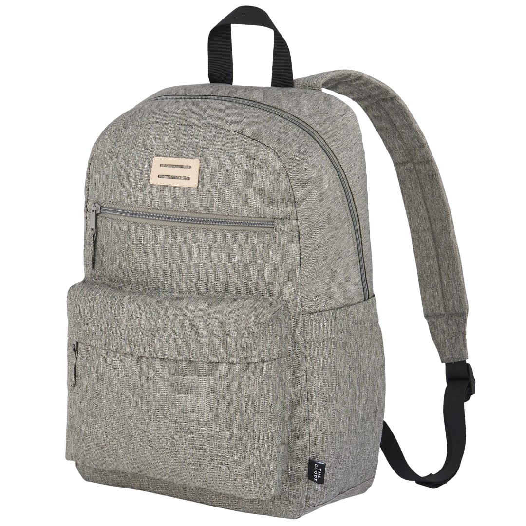 The Goods THE GOODS™ Recycled 15&quot; Laptop Backpack - SM-5956 Gray