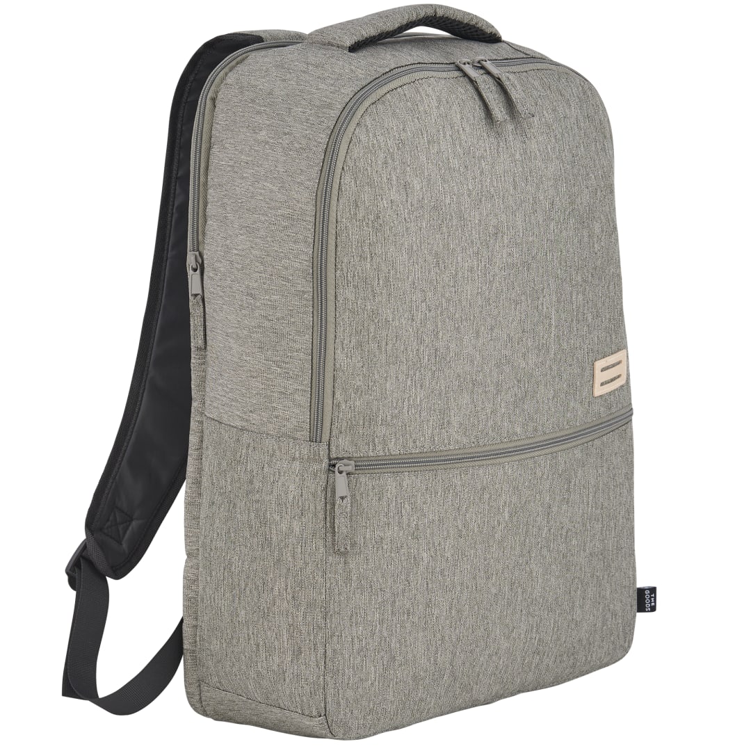 The Goods THE GOODS™ Recycled 17&quot; Laptop Backpack - SM-5957 Gray