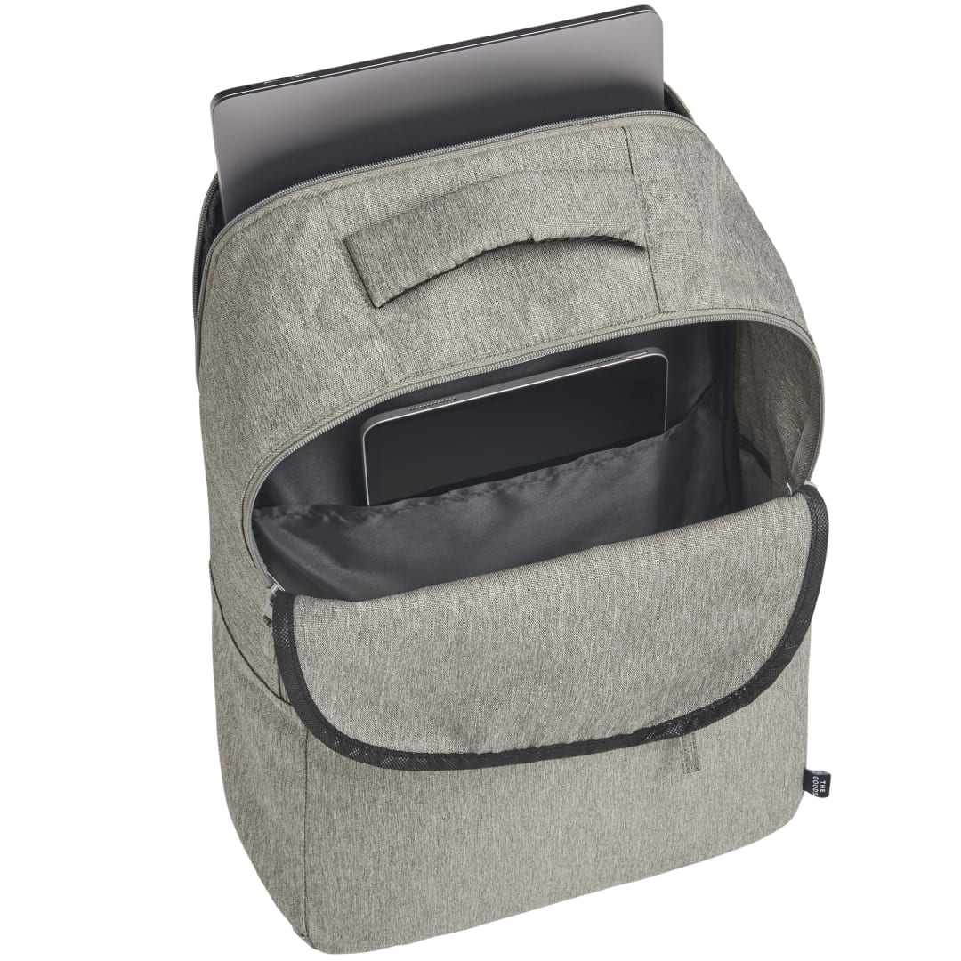 The Goods THE GOODS™ Recycled 17&quot; Laptop Backpack - SM-5957 Gray
