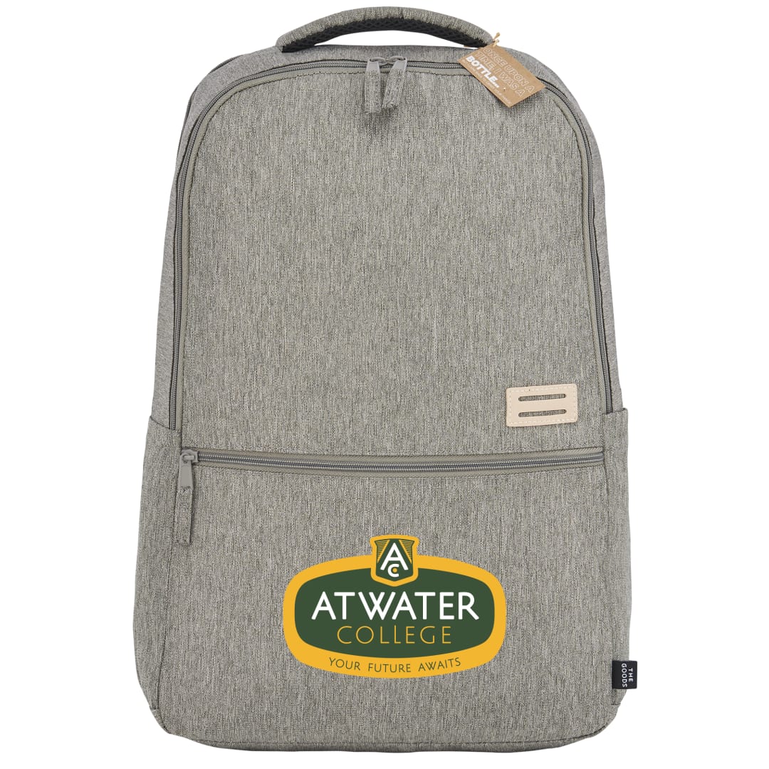 The Goods THE GOODS™ Recycled 17&quot; Laptop Backpack - SM-5957 Gray