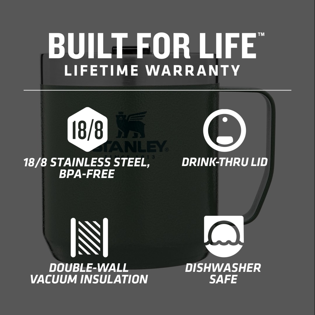 Stanley Stanley Everyday Camp Mug 12oz - 1603-11 Green