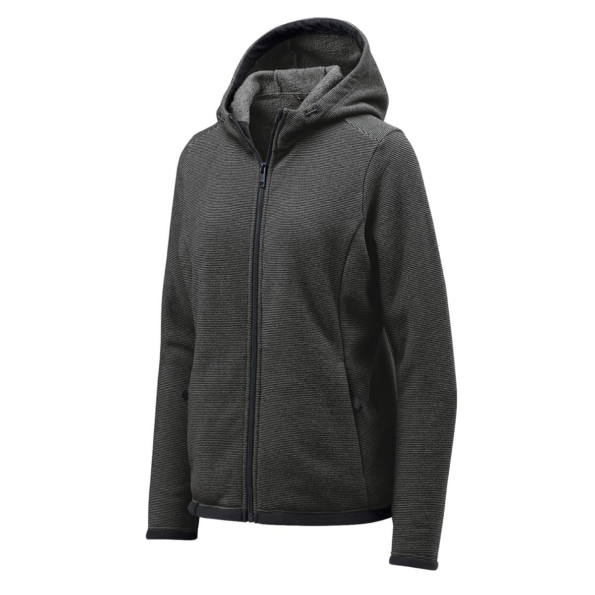 Stormtech Stormtech Women's Medusa Fleece Hoody - QMX-1W CHARCOAL STRIPE