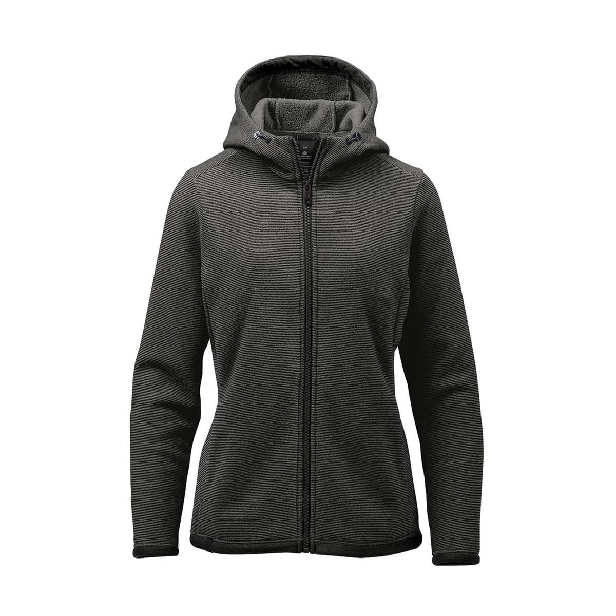 Stormtech Stormtech Women's Medusa Fleece Hoody - QMX-1W CHARCOAL STRIPE