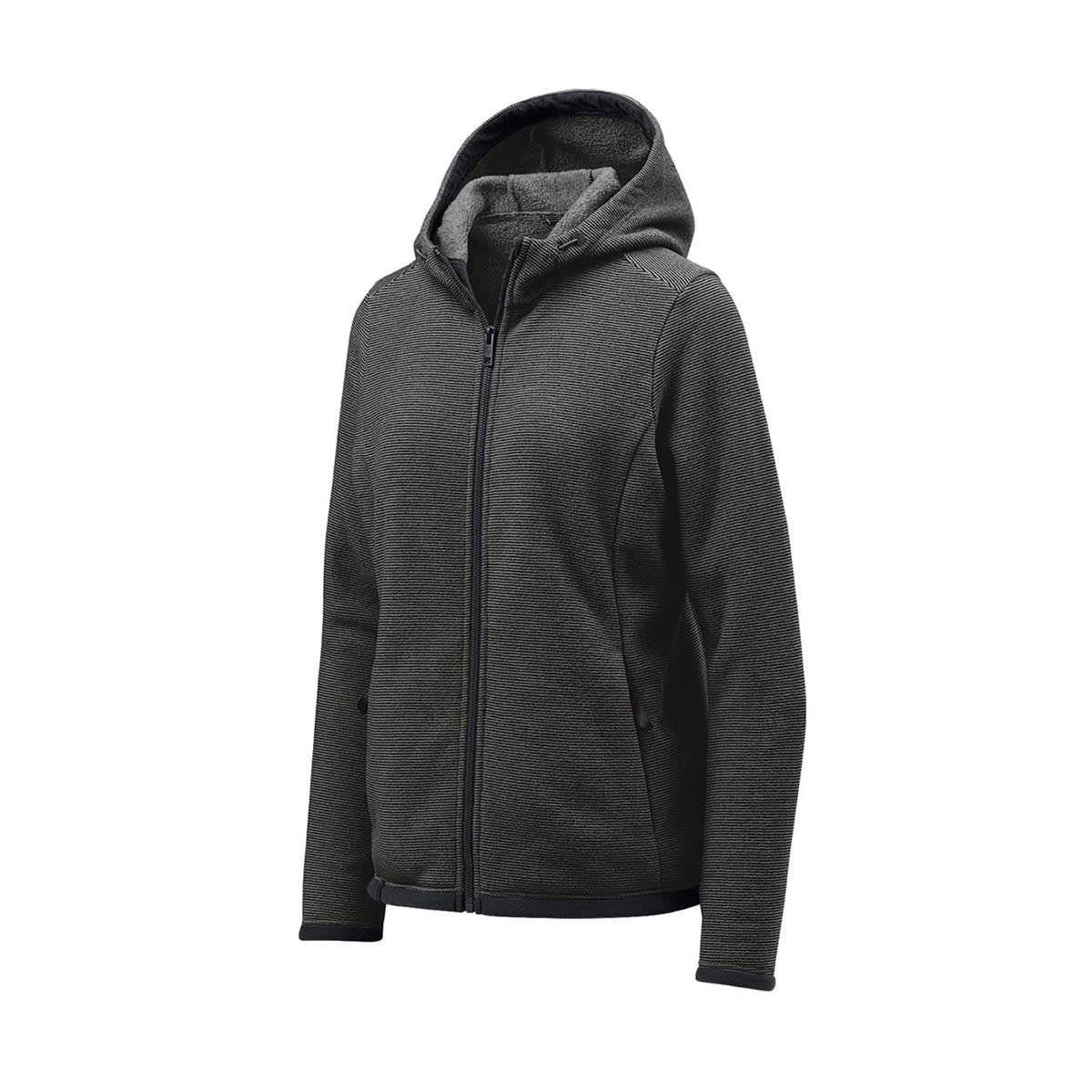 Stormtech Stormtech Women's Medusa Fleece Hoody - QMX-1W CHARCOAL STRIPE