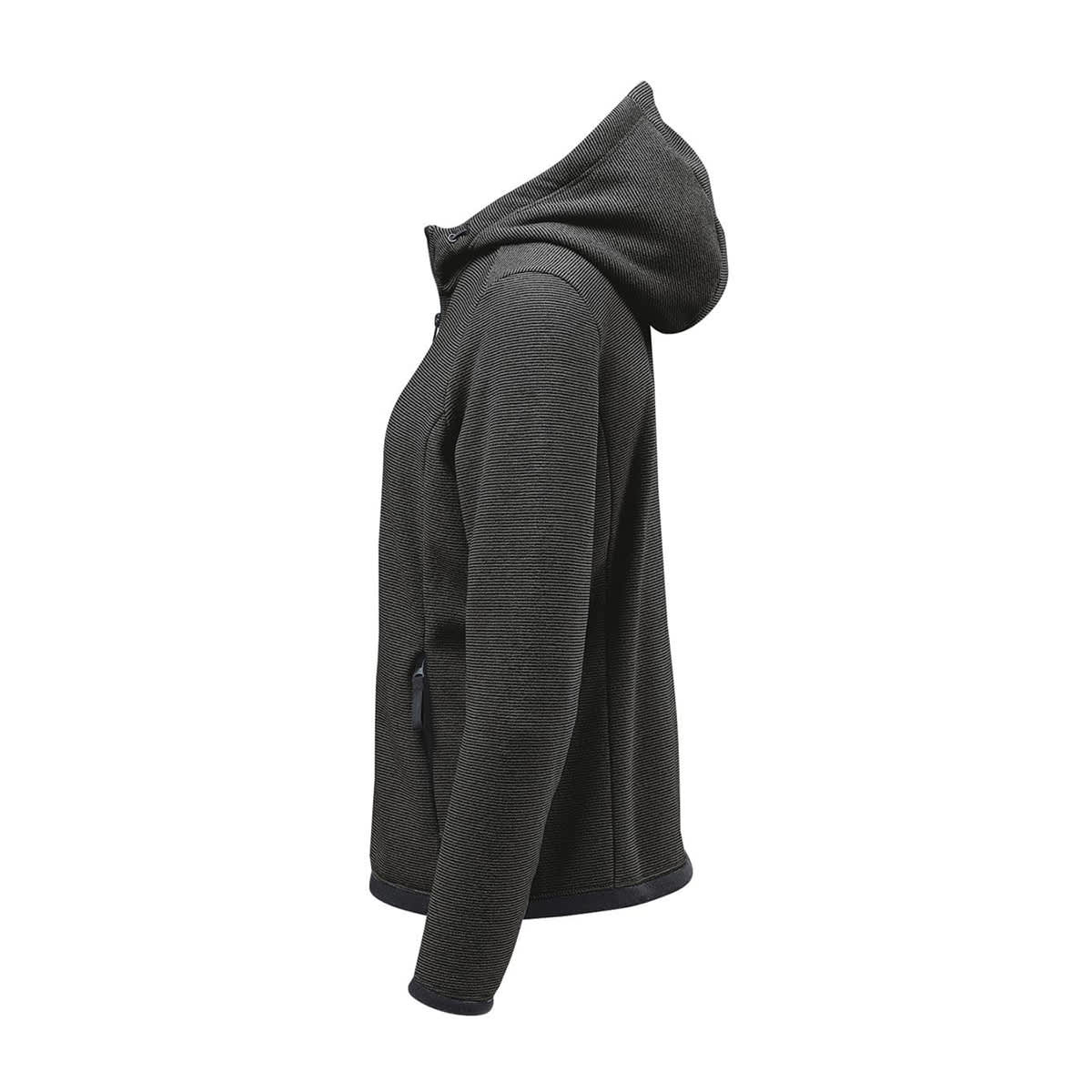 Stormtech Stormtech Women's Medusa Fleece Hoody - QMX-1W CHARCOAL STRIPE