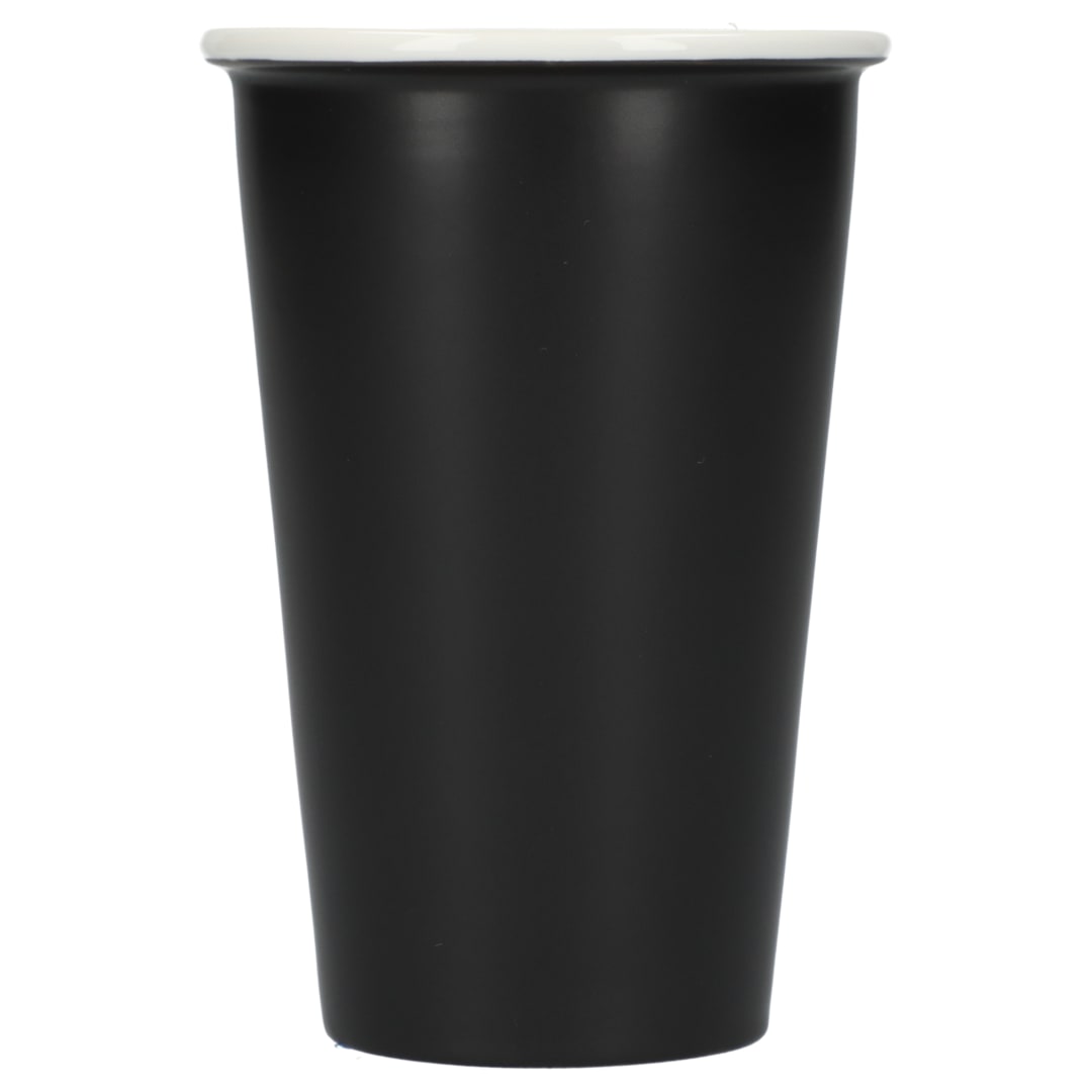 I&#39;m not a paper cup 10oz ceramic tumbler - 1600-73 Black