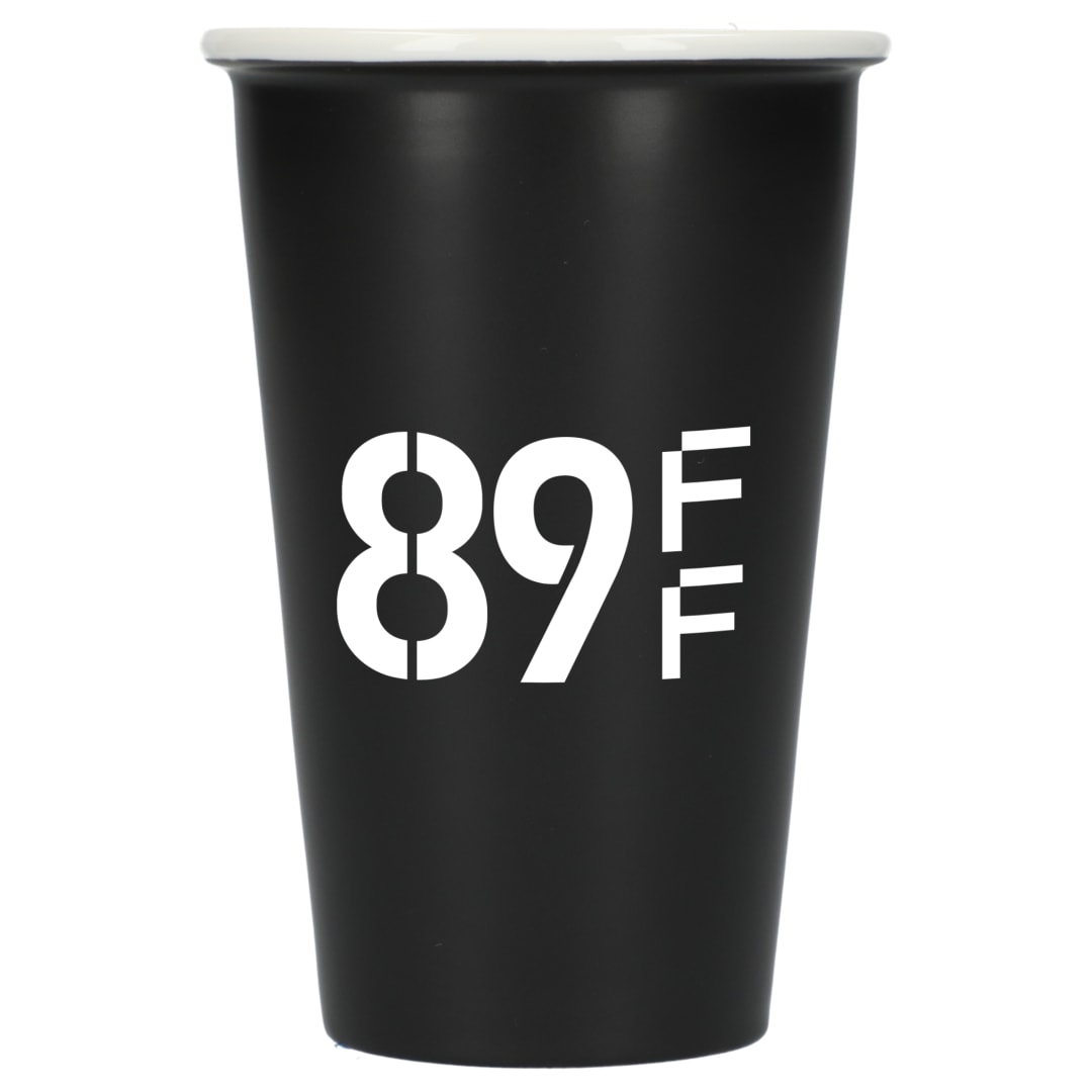 I&#39;m not a paper cup 10oz ceramic tumbler - 1600-73 Black