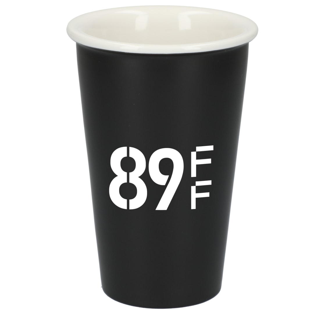 I&#39;m not a paper cup 10oz ceramic tumbler - 1600-73 Black