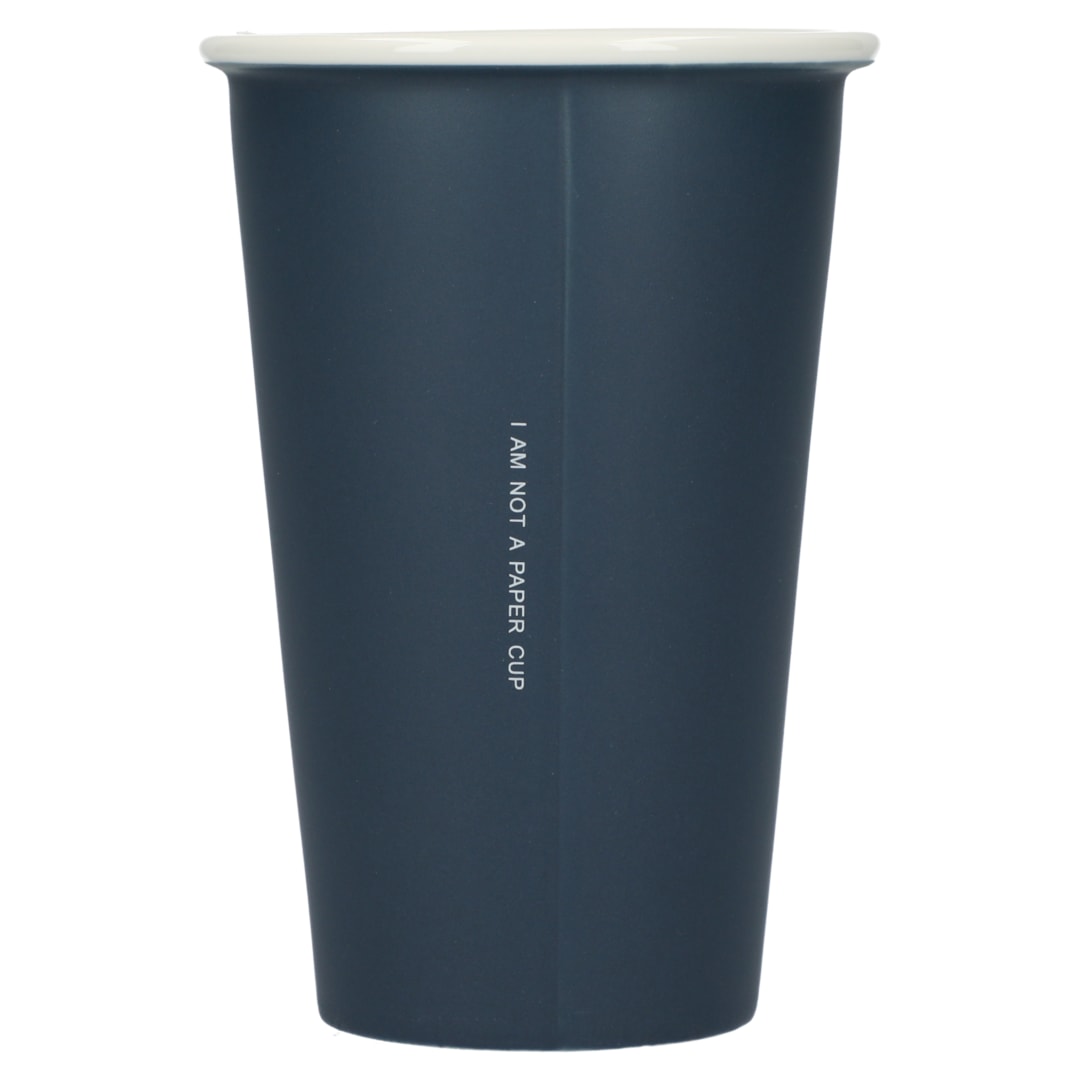 I&#39;m not a paper cup 10oz ceramic tumbler - 1600-73 Blue