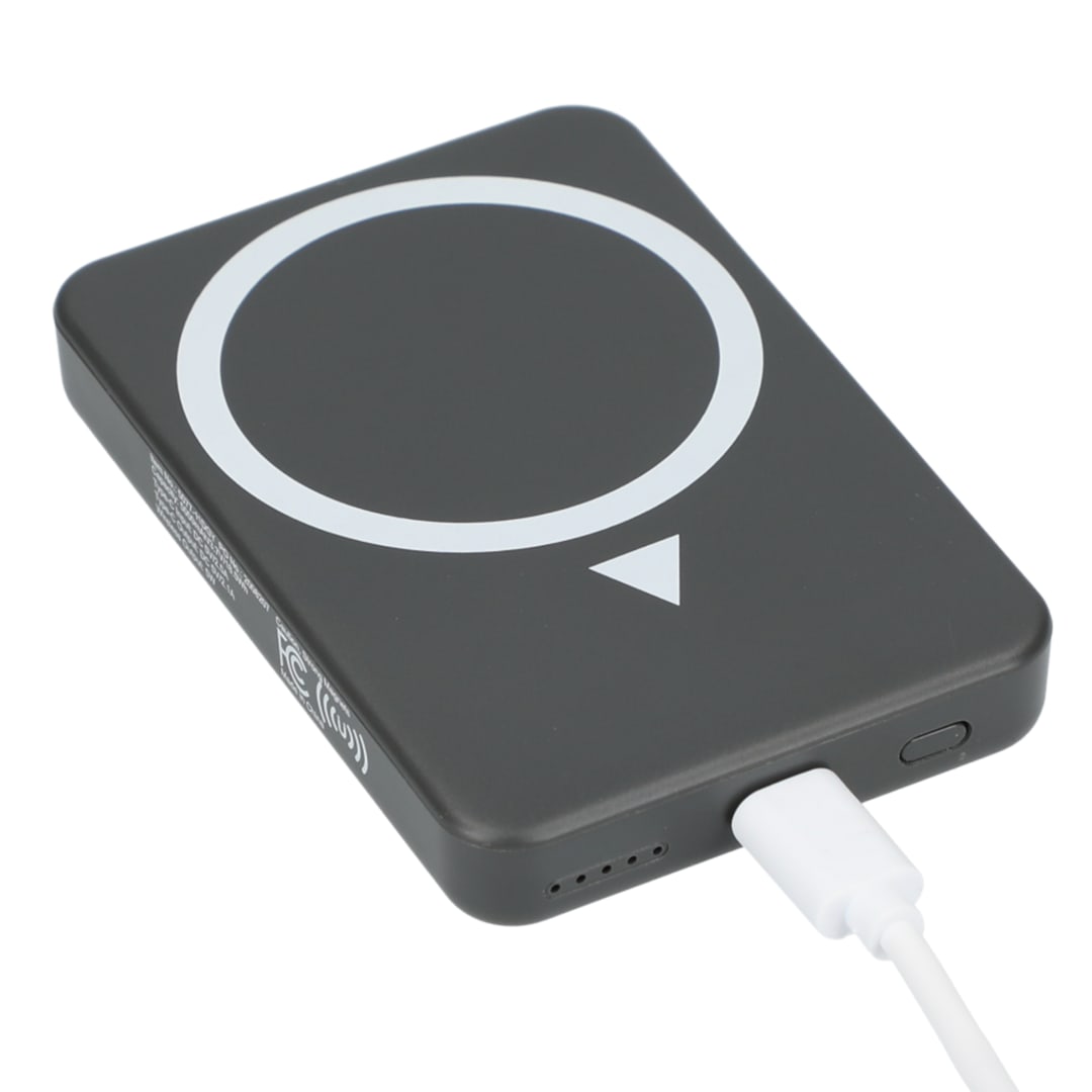 Solekick Solekick™ MagClick™ 5000 mAh Wireless Power Bank - 5077-11 Gray