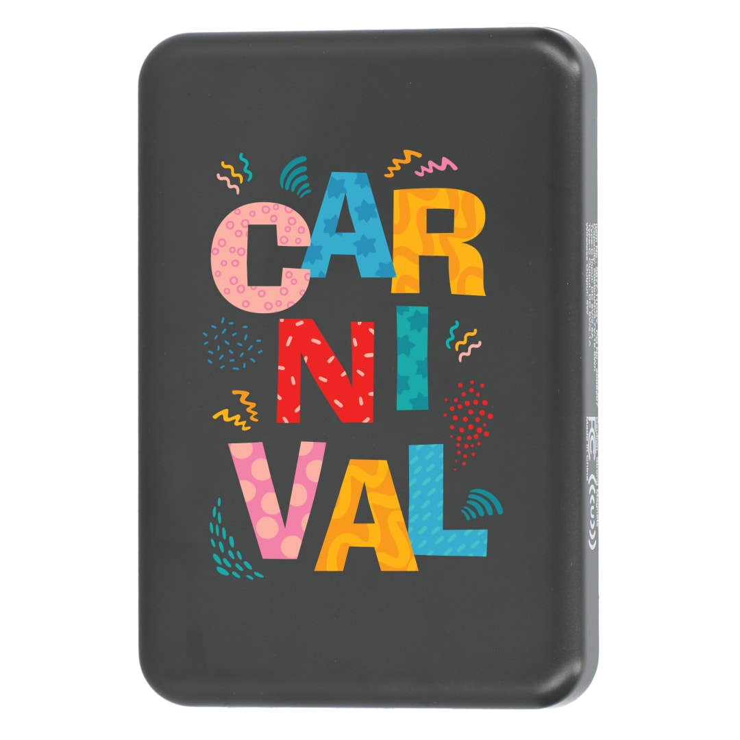 Solekick Solekick™ MagClick™ 5000 mAh Wireless Power Bank - 5077-11 Gray