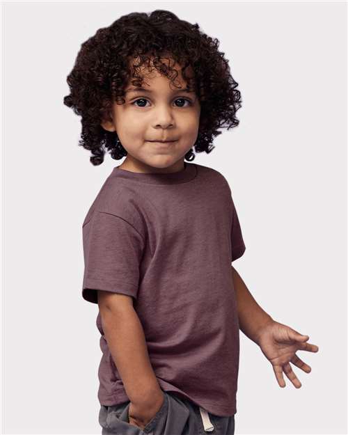 BELLA + CANVAS Toddler Jersey Tee - 3001T Heather Maroon