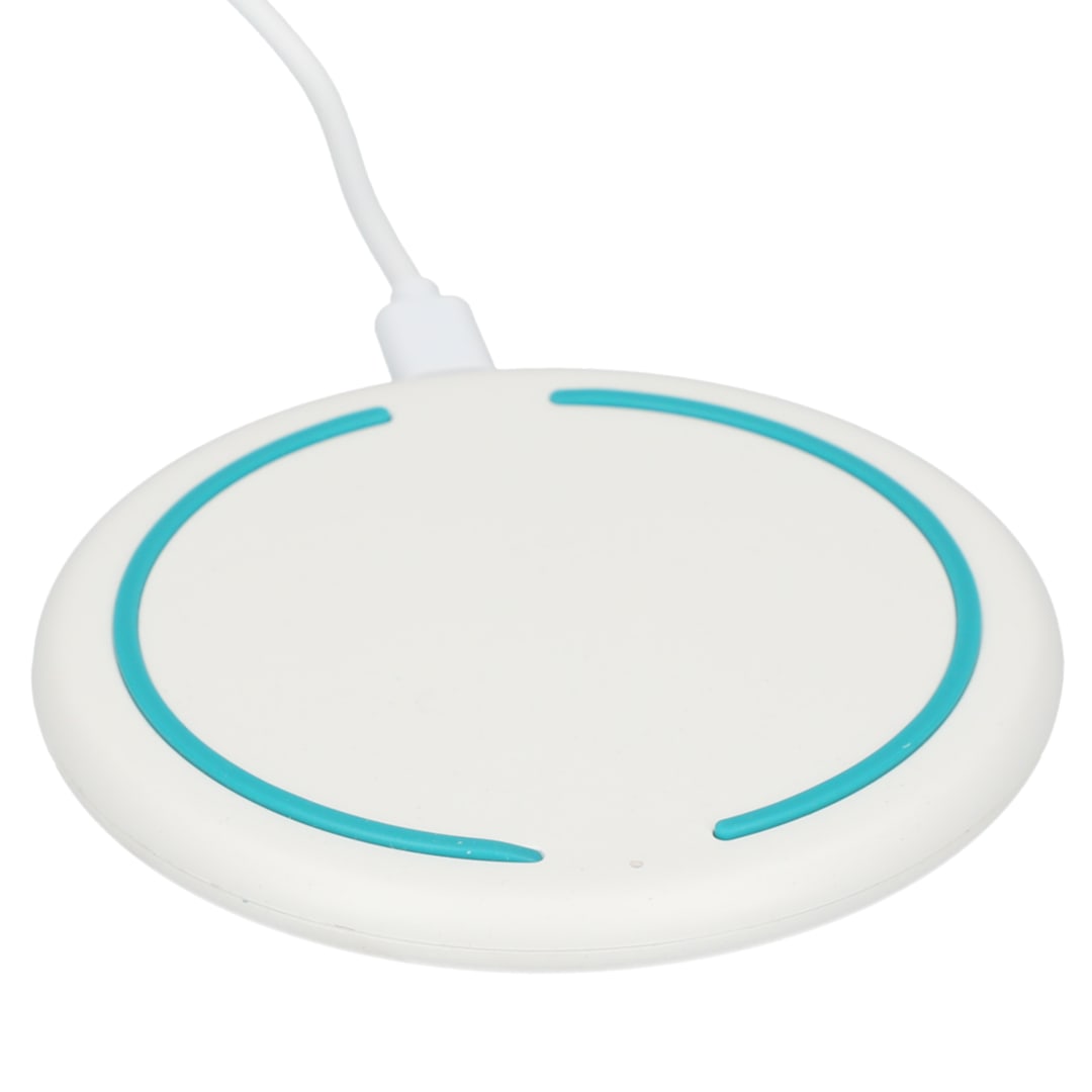 Recycled ABS Fast Wireless Charging Pad - SM-2831 White